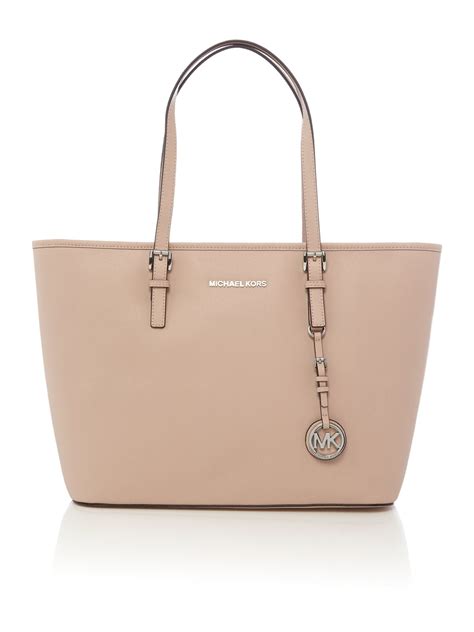 michael kors brown bag with pink straps|Michael Kors handbags tote brown.